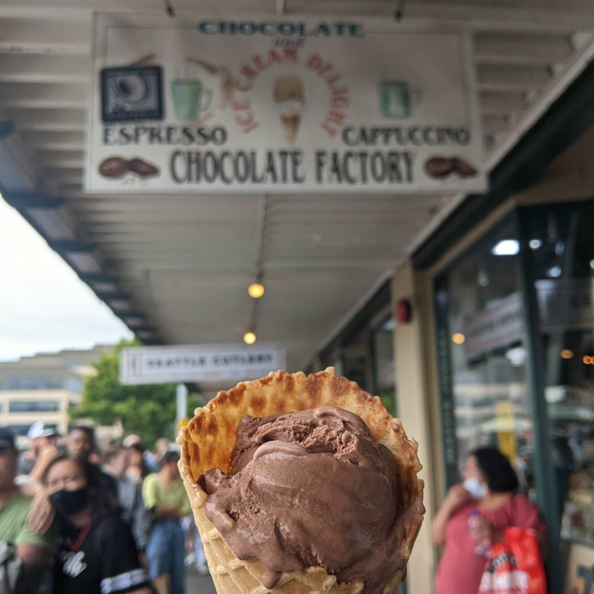 Chocolate & Ice Cream Delight pike place market