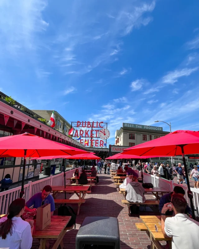 パイクストリートマーケット　ドライロンT Pike Street Market Pike Place Market