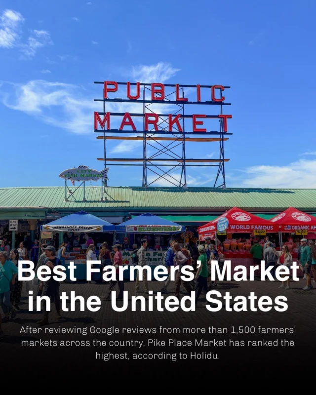 パイクストリートマーケット　ドライロンT Pike Street Market Pike Place Market